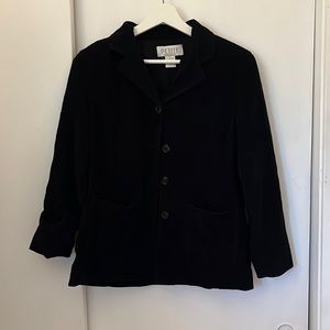 Black Button-Up Blazer